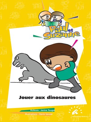 cover image of Jouer aux dinosaures